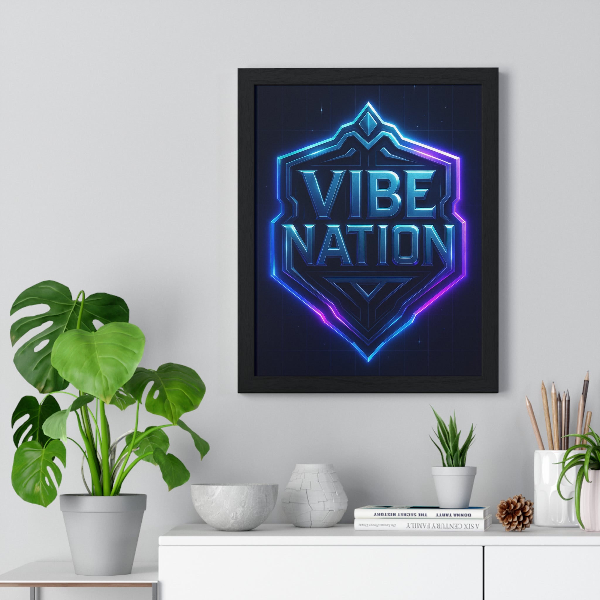 Vertical Framed Poster
