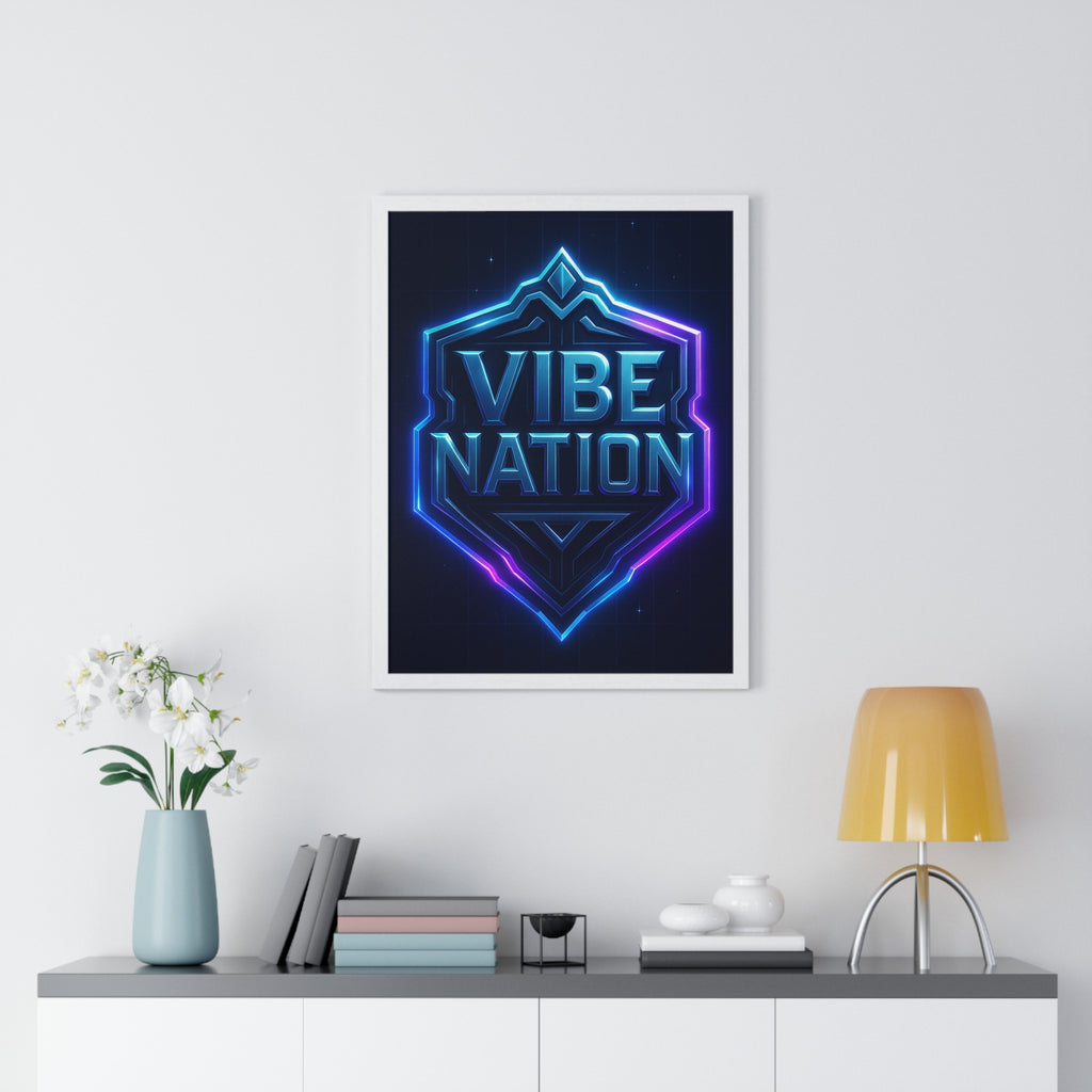 Vertical Framed Poster