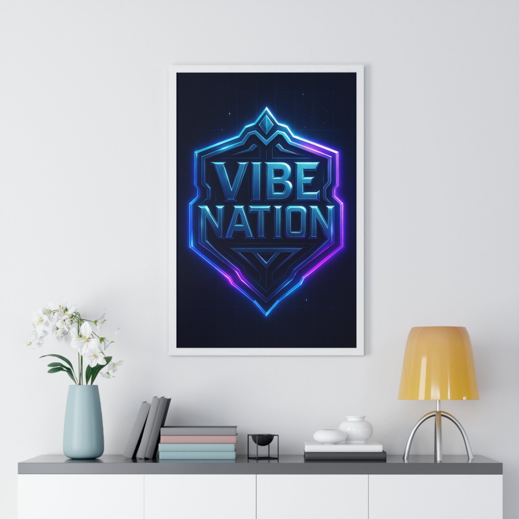 Vertical Framed Poster