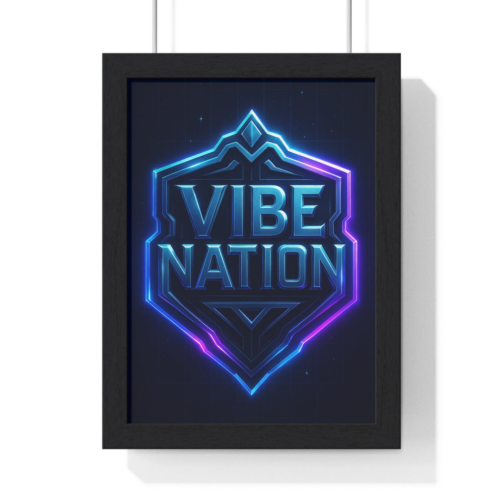 Vertical Framed Poster