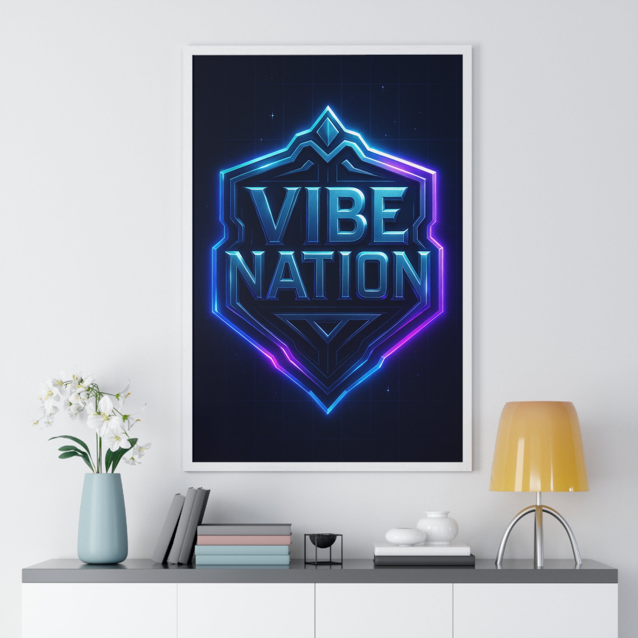 Vertical Framed Poster