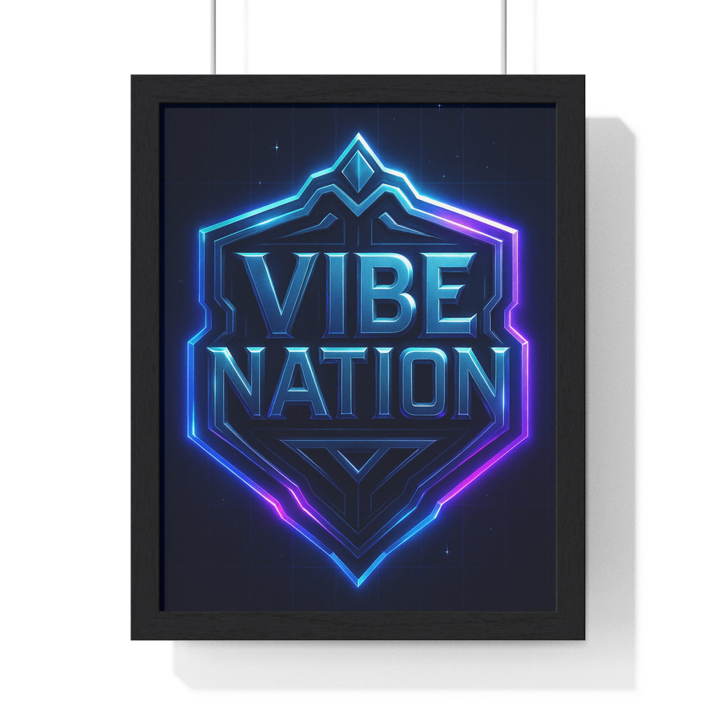 Vertical Framed Poster
