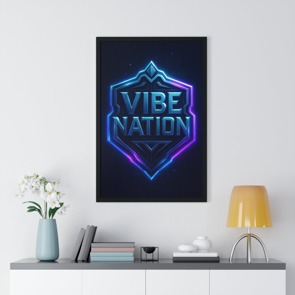 Vertical Framed Poster
