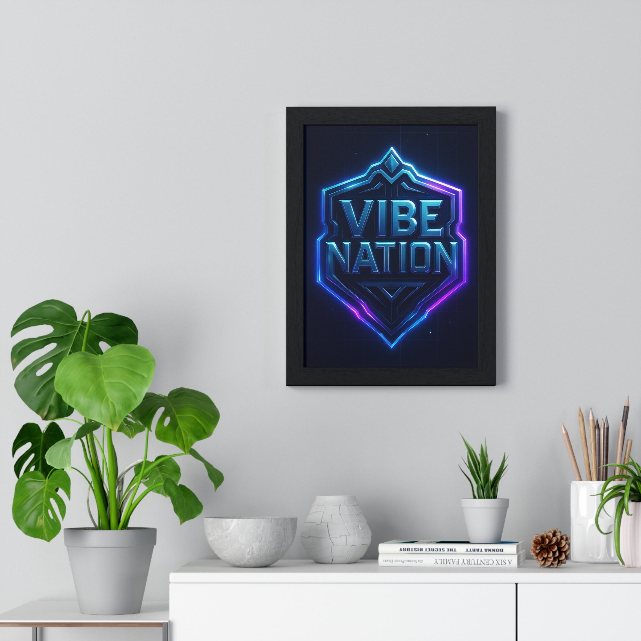 Vertical Framed Poster