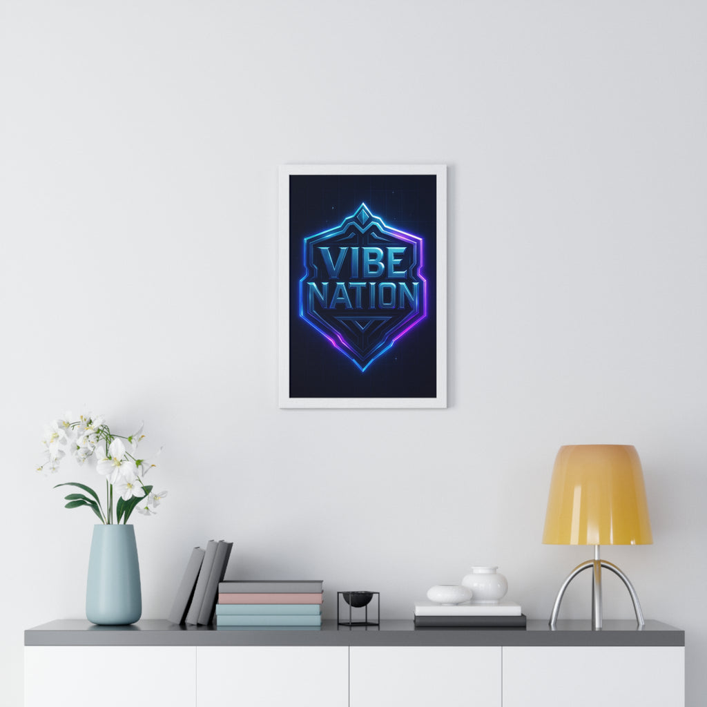 Vertical Framed Poster