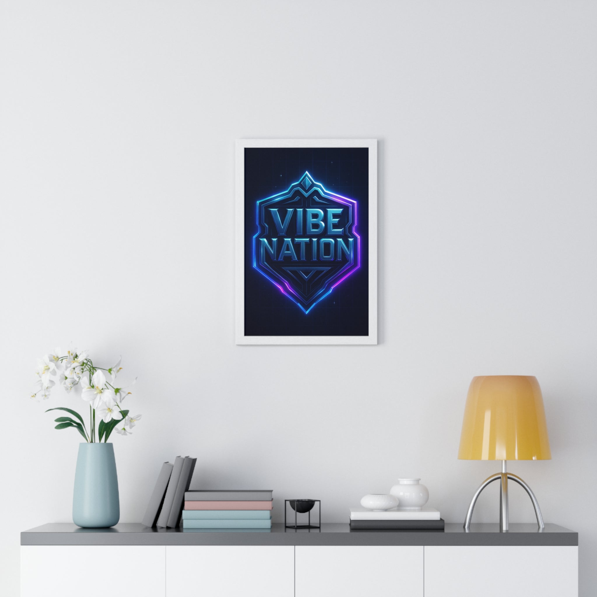 Vertical Framed Poster