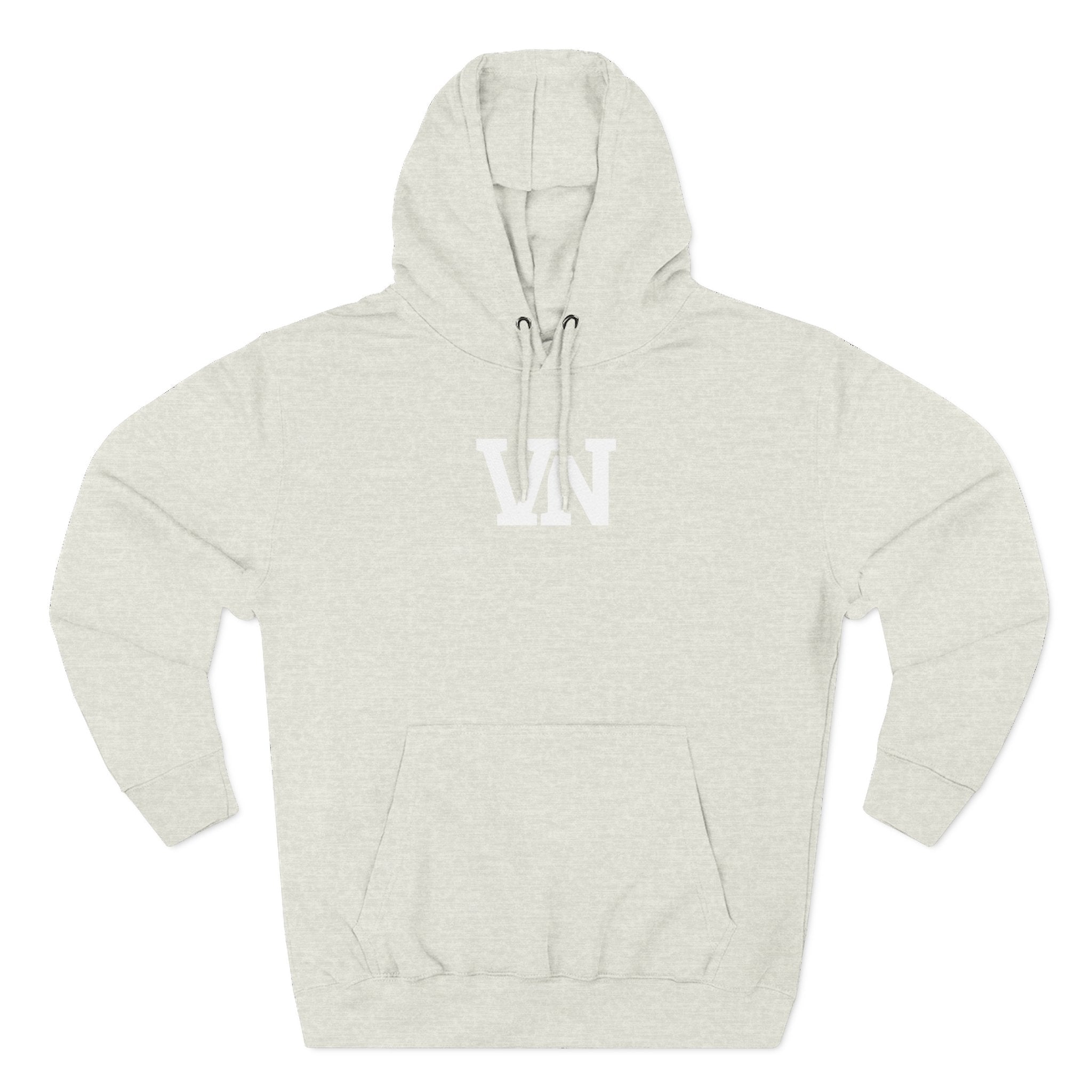 Three-Panel Fleece Hoodie