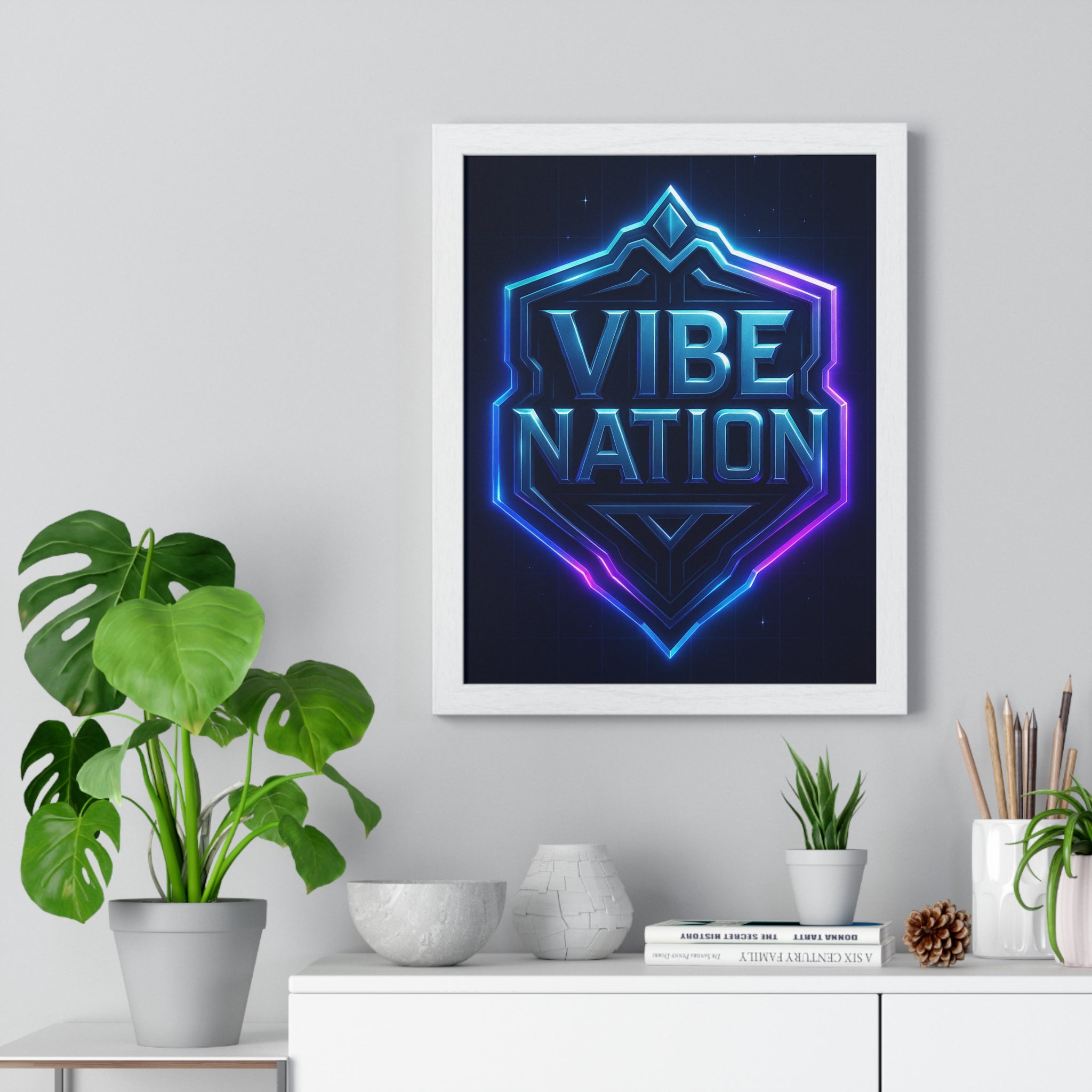 Vertical Framed Poster