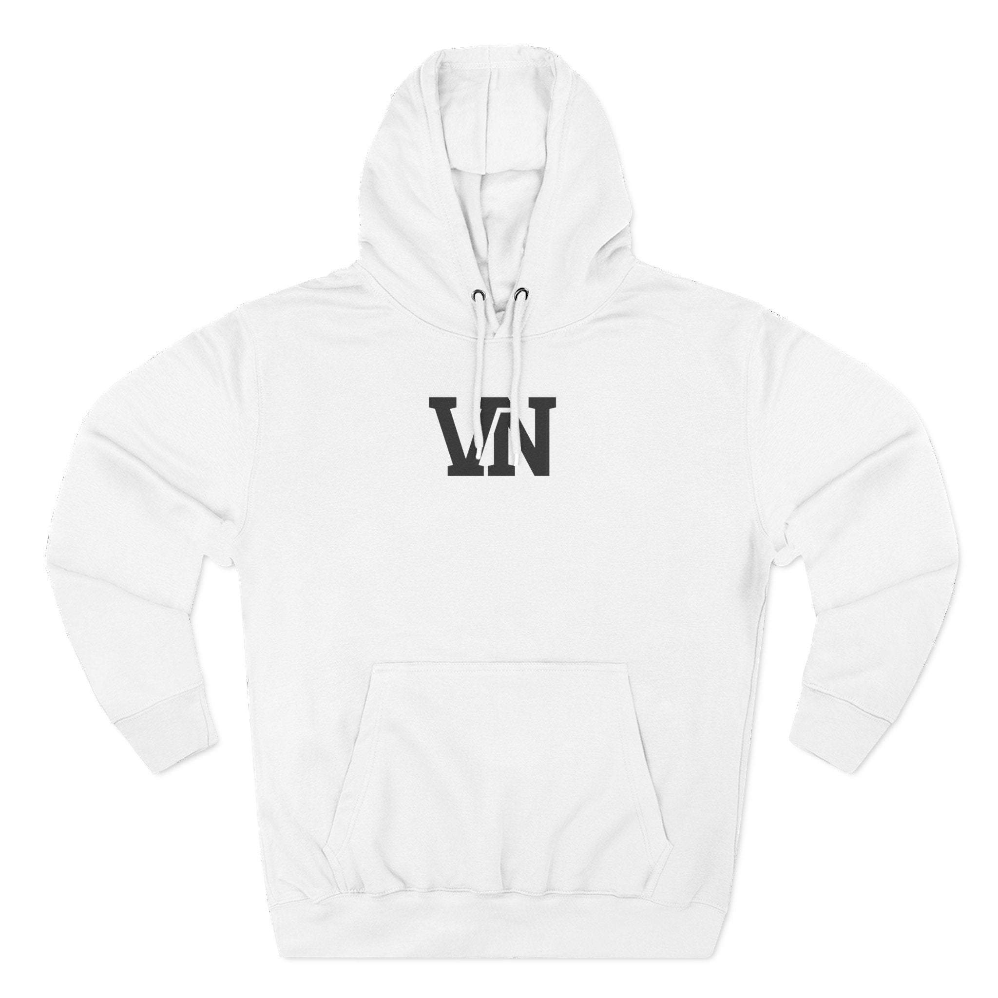 Three-Panel Fleece Hoodie