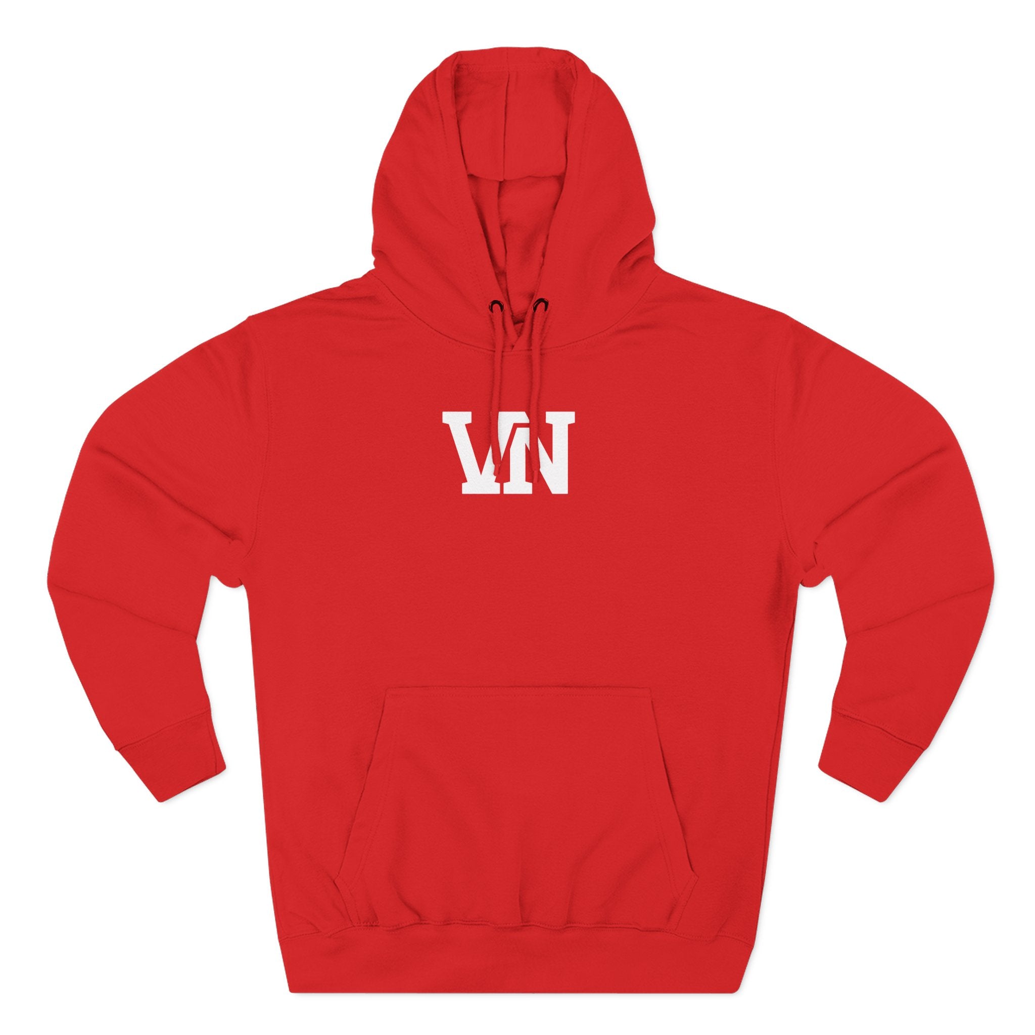 Three-Panel Fleece Hoodie