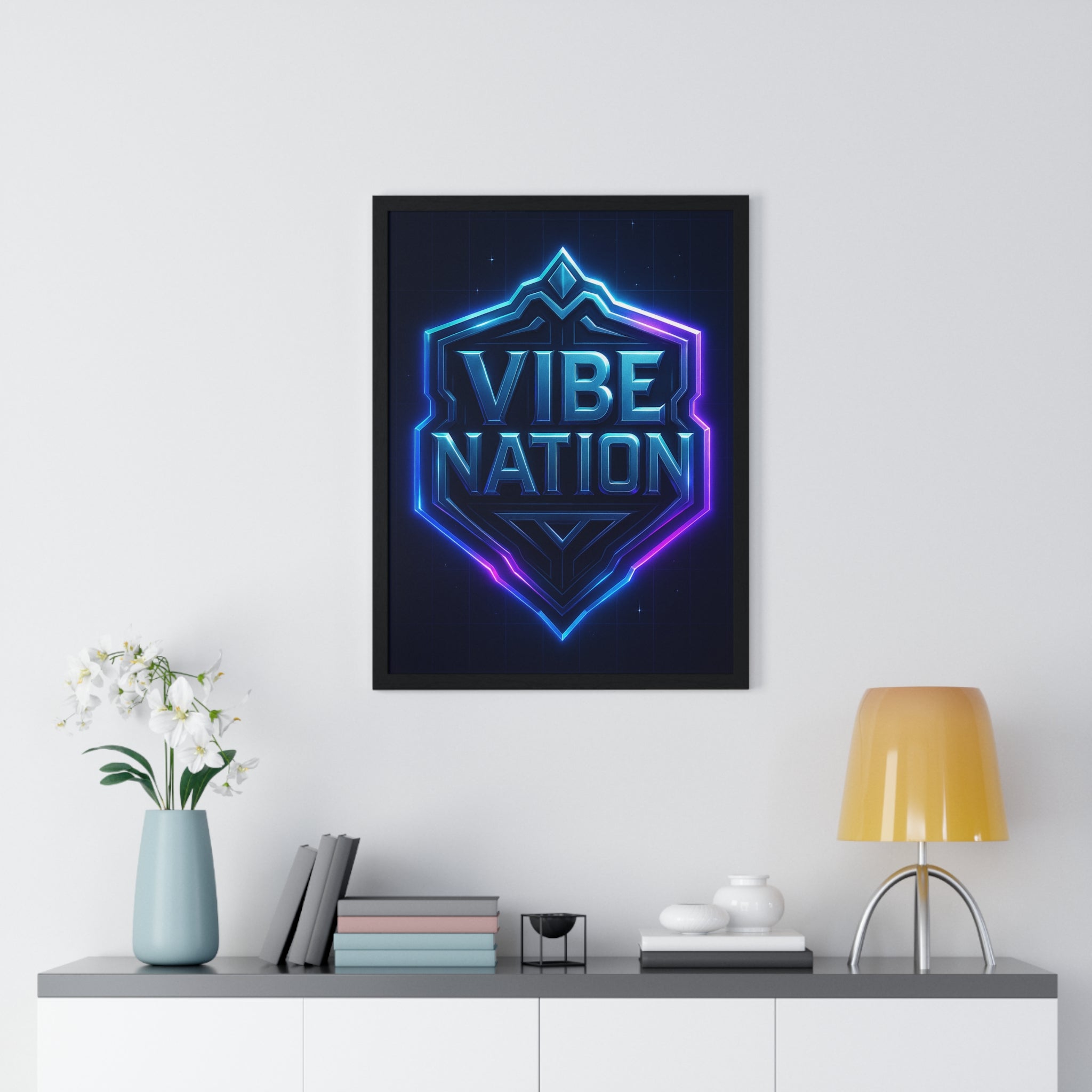 Vertical Framed Poster