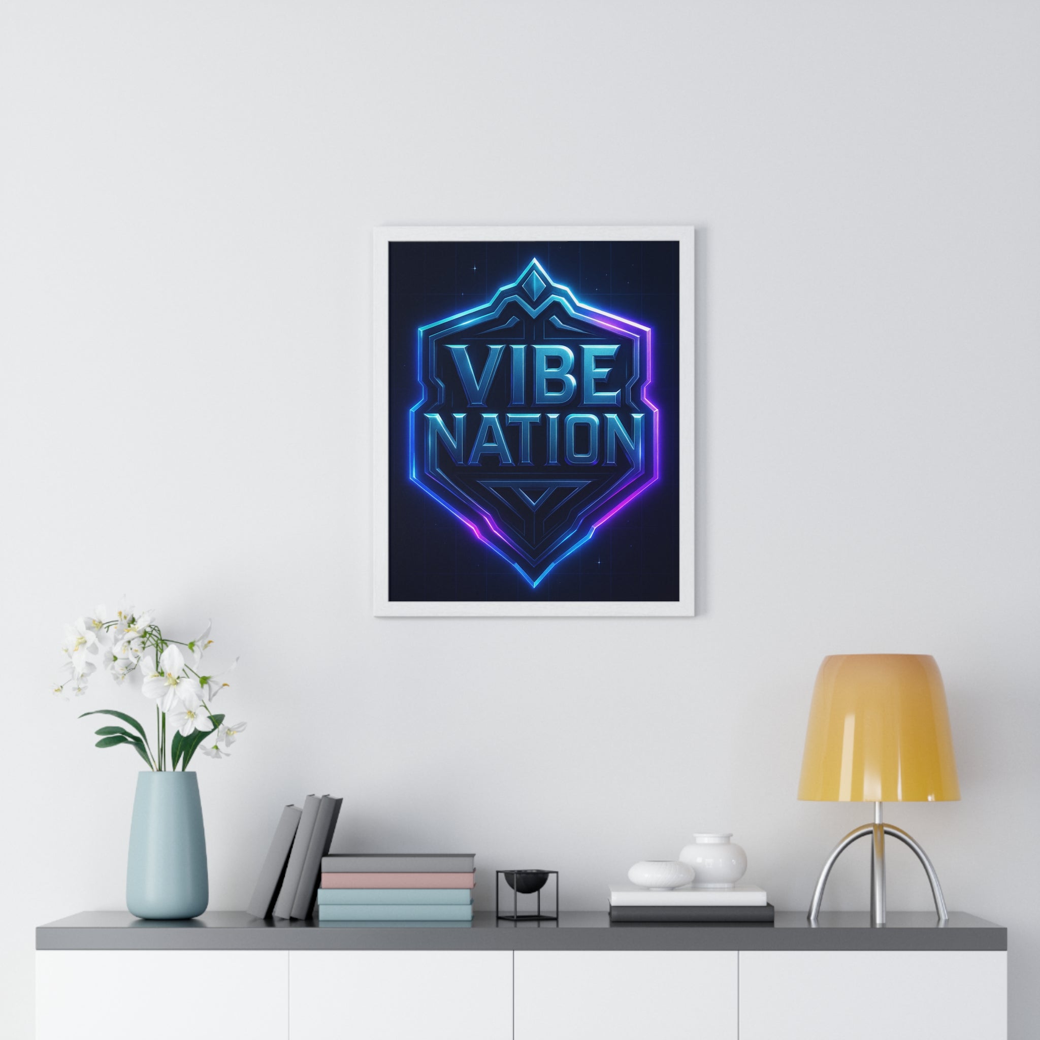 Vertical Framed Poster