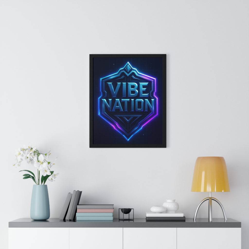 Vertical Framed Poster