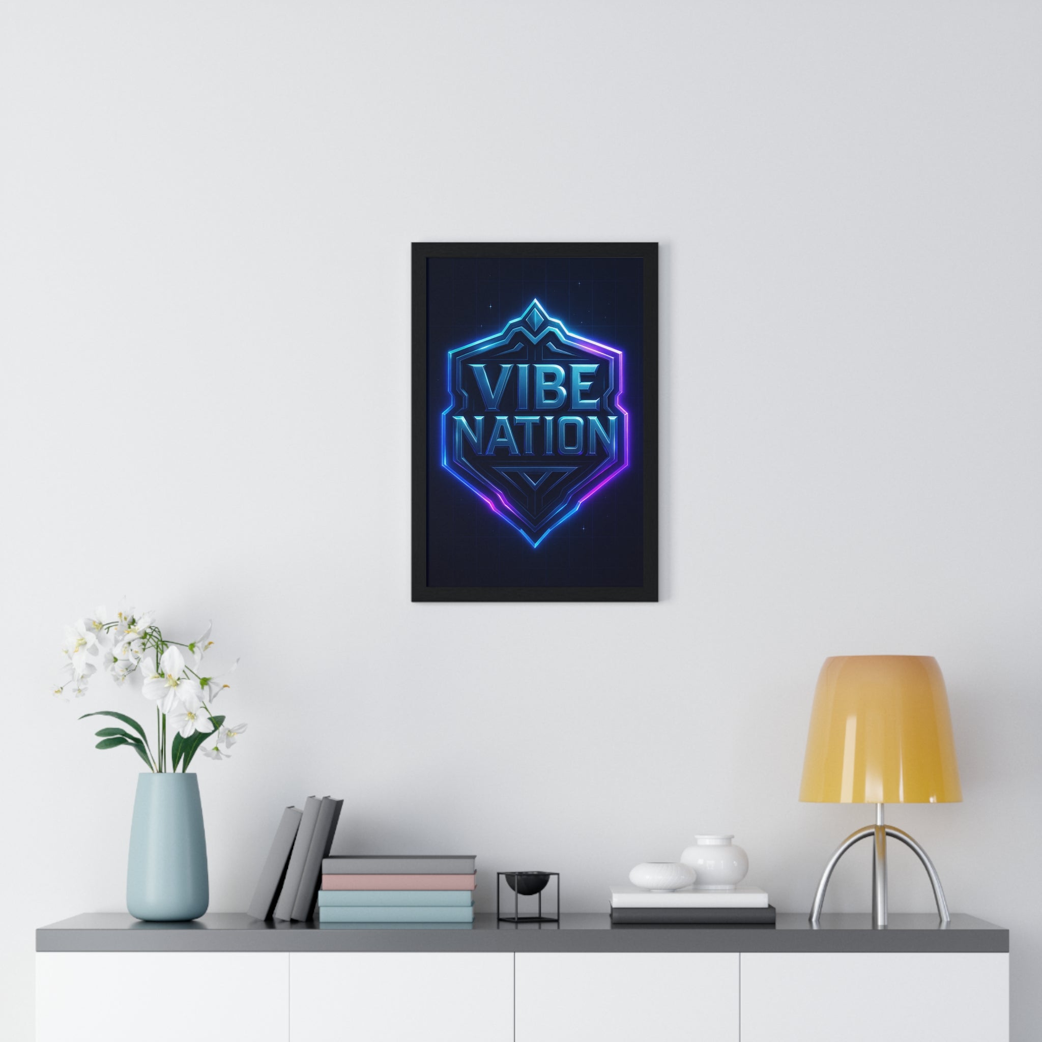 Vertical Framed Poster