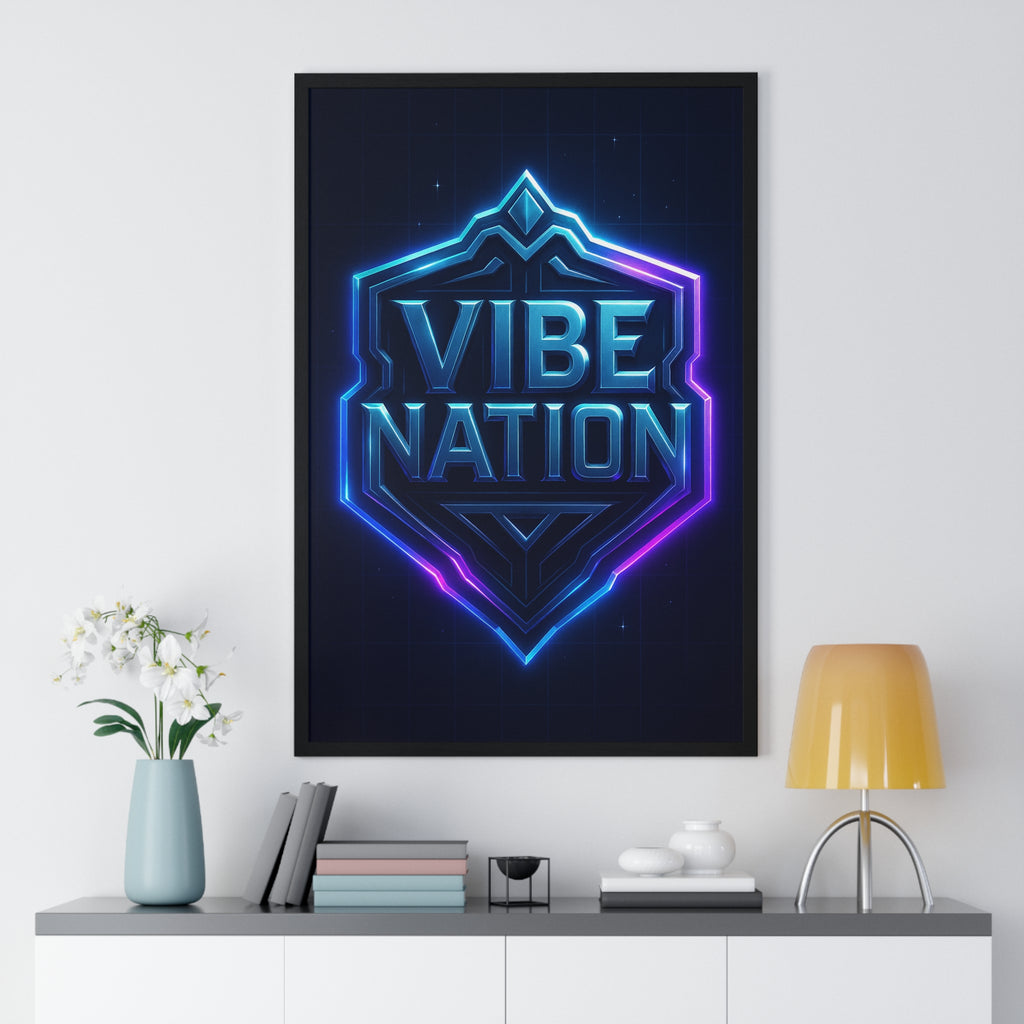 Vertical Framed Poster