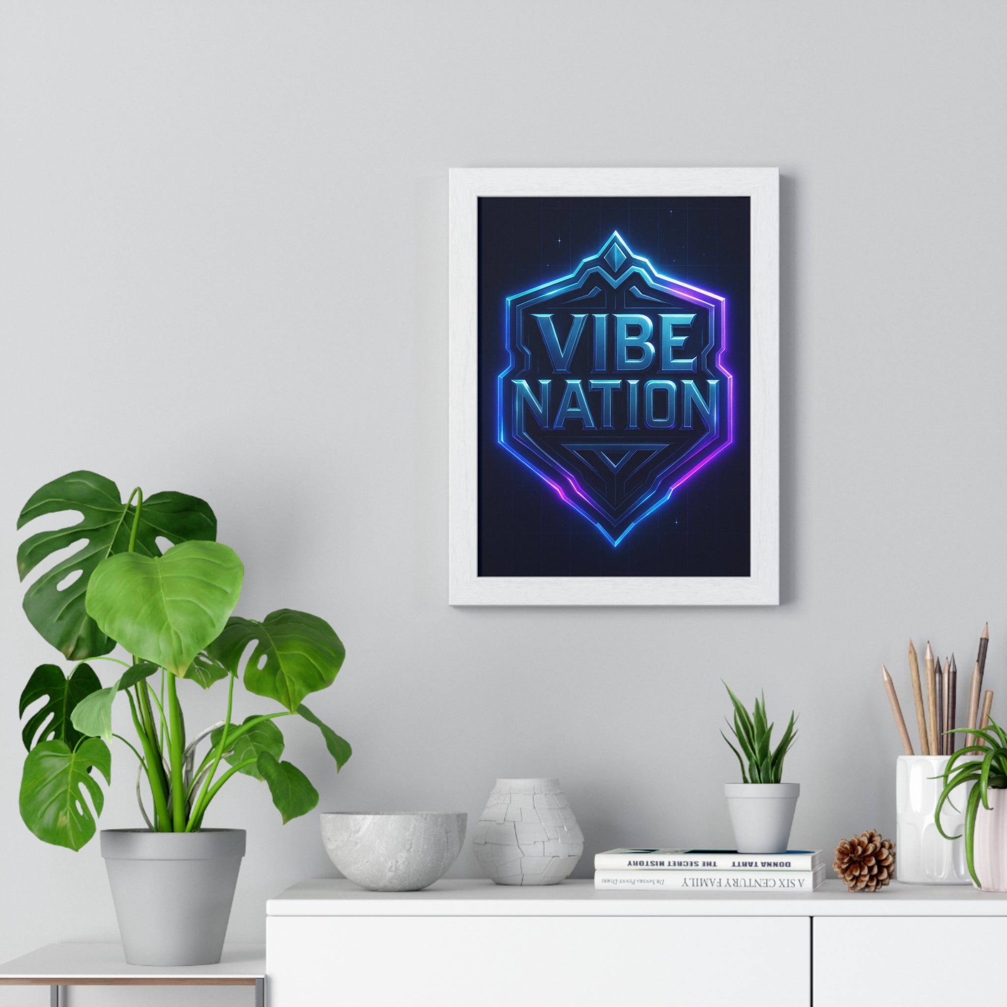 Vertical Framed Poster